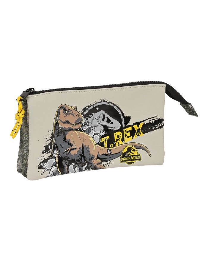 Portaoggetti Triplo Jurassic World Warning Grigio 22 x 12 x 3 cm Portaoggetti Triplo Jurassic World Warning Grigio 22 x 12 x 3 cm