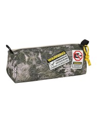 Astuccio Scuola Jurassic World Warning Grigio 21 x 8 x 7 cm Astuccio Scuola Jurassic World Warning Grigio 21 x 8 x 7 cm