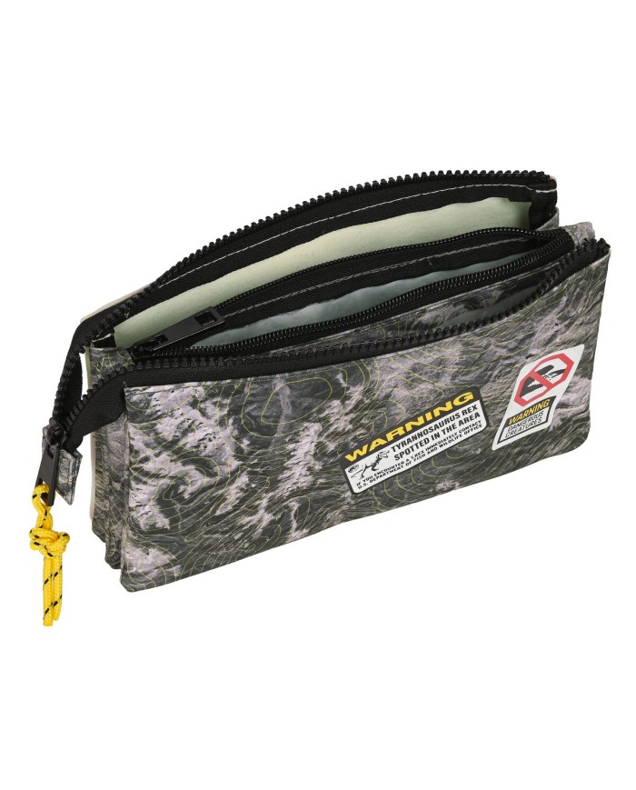 Portaoggetti Triplo Jurassic World Warning Grigio 22 x 12 x 3 cm Portaoggetti Triplo Jurassic World Warning Grigio 22 x 12 x 3 cm