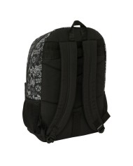 Zaino Scuola Paul Frank Join the fun Nero 30 x 46 x 14 cm