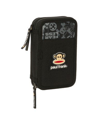 Astuccio Doppio Paul Frank Join the fun Nero 12.5 x 19.5 x 4 cm (28 Pezzi) Astuccio Doppio Paul Frank Join the fun Nero 12.5 x 19.5 x 4 cm (28 Pezzi)