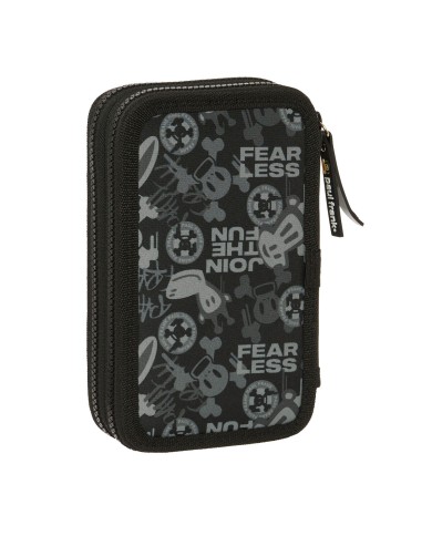 Astuccio Doppio Paul Frank Join the fun Nero 12.5 x 19.5 x 4 cm (28 Pezzi) Astuccio Doppio Paul Frank Join the fun Nero 12.5 x 19.5 x 4 cm (28 Pezzi)
