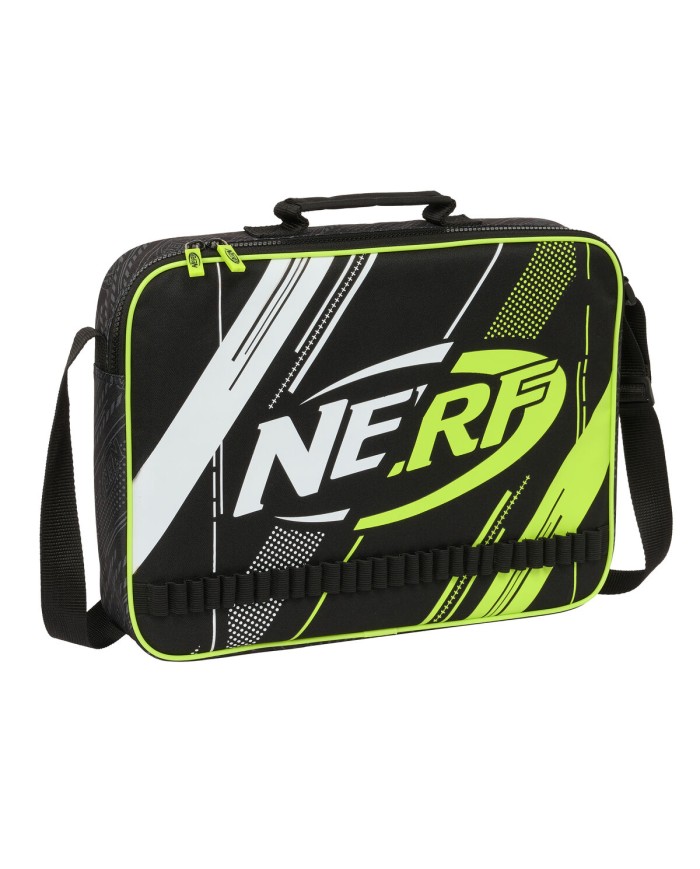 Borsa per la scuola Nerf Get ready Nero 38 x 28 x 6 cm Borsa per la scuola Nerf Get ready Nero 38 x 28 x 6 cm
