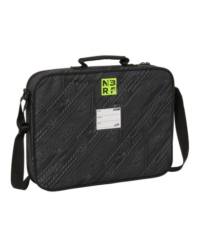 Borsa per la scuola Nerf Get ready Nero 38 x 28 x 6 cm