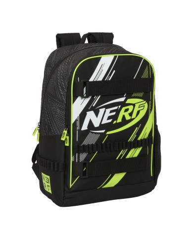 Zaino Scuola Nerf Get ready Nero 31 x 44 x 17 cm