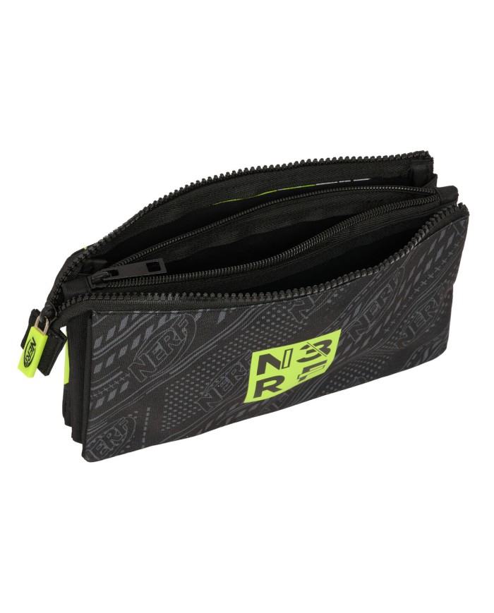 Portaoggetti Triplo Nerf Get ready Nero 22 x 12 x 3 cm Portaoggetti Triplo Nerf Get ready Nero 22 x 12 x 3 cm