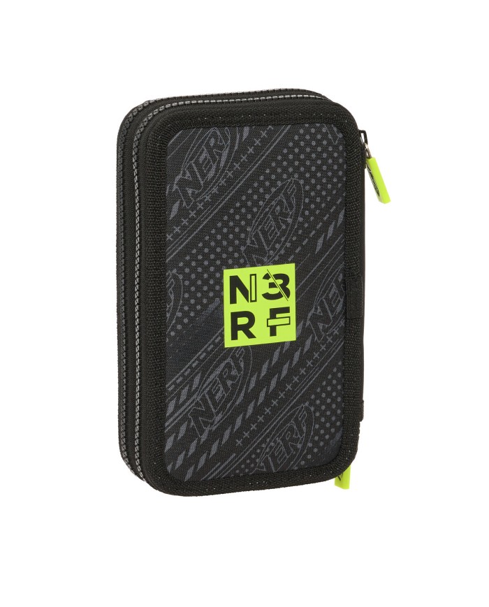 Astuccio Doppio Nerf Get ready Nero 12.5 x 19.5 x 4 cm (28 Pezzi) Astuccio Doppio Nerf Get ready Nero 12.5 x 19.5 x 4 cm (28 Pezzi)
