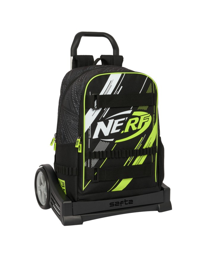 Trolley per la Scuola Nerf Get ready Nero 31 x 44 x 17 cm Trolley per la Scuola Nerf Get ready Nero 31 x 44 x 17 cm