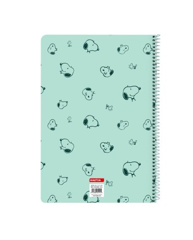 Agenda Snoopy Groovy Verde A4 80 Pagine Agenda Snoopy Groovy Verde A4 80 Pagine