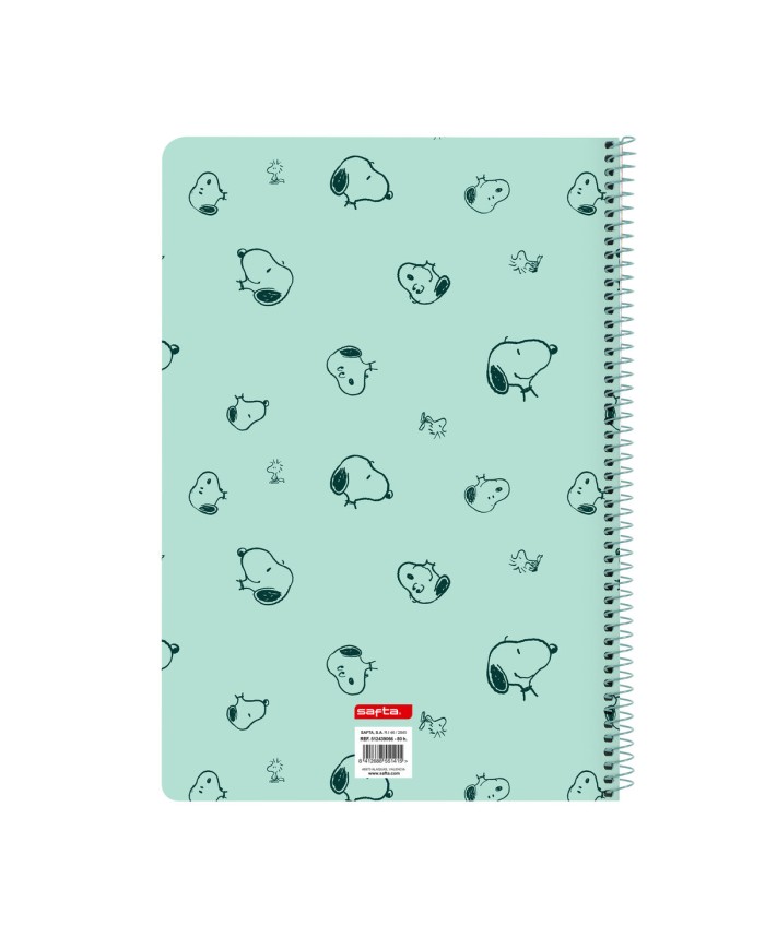 Agenda Snoopy Groovy Verde A4 80 Pagine Agenda Snoopy Groovy Verde A4 80 Pagine