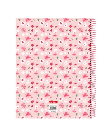Agenda Vicky Martín Berrocal In bloom Rosa A4 120 Fogli Agenda Vicky Martín Berrocal In bloom Rosa A4 120 Fogli