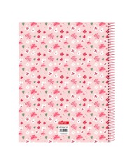 Agenda Vicky Martín Berrocal In bloom Rosa A4 120 Fogli