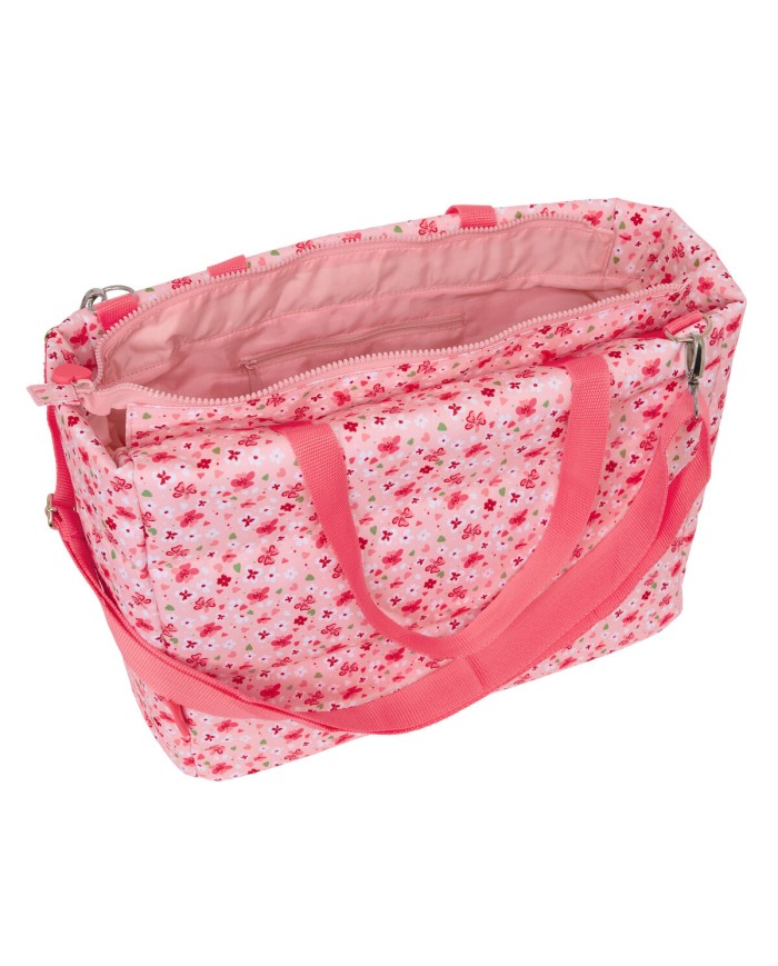 Borsa Vicky Martín Berrocal In bloom Rosa 40 x 31 x 17 cm