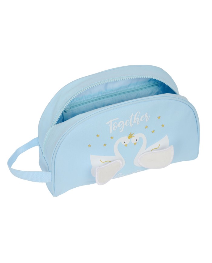 Necessaire per la Scuola Glow Lab Cisnes Azzurro Chiaro 28 x 18 x 10 cm Necessaire per la Scuola Glow Lab Cisnes Azzurro Chiaro 28 x 18 x 10 cm