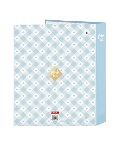 Raccoglitore ad anelli Glow Lab Cisnes Azzurro A4 27 x 33 x 6 cm Raccoglitore ad anelli Glow Lab Cisnes Azzurro A4 27 x 33 x 6 cm