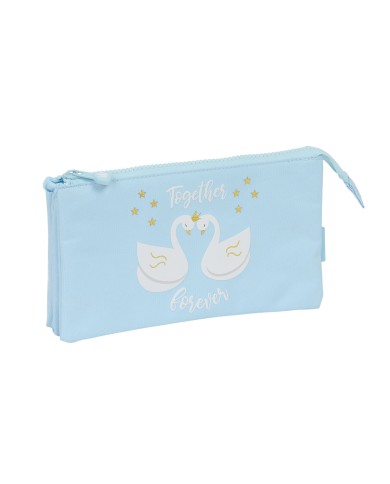 Portaoggetti Triplo Glow Lab Cisnes Azzurro Chiaro 22 x 12 x 3 cm Portaoggetti Triplo Glow Lab Cisnes Azzurro Chiaro 22 x 12 x 3 cm