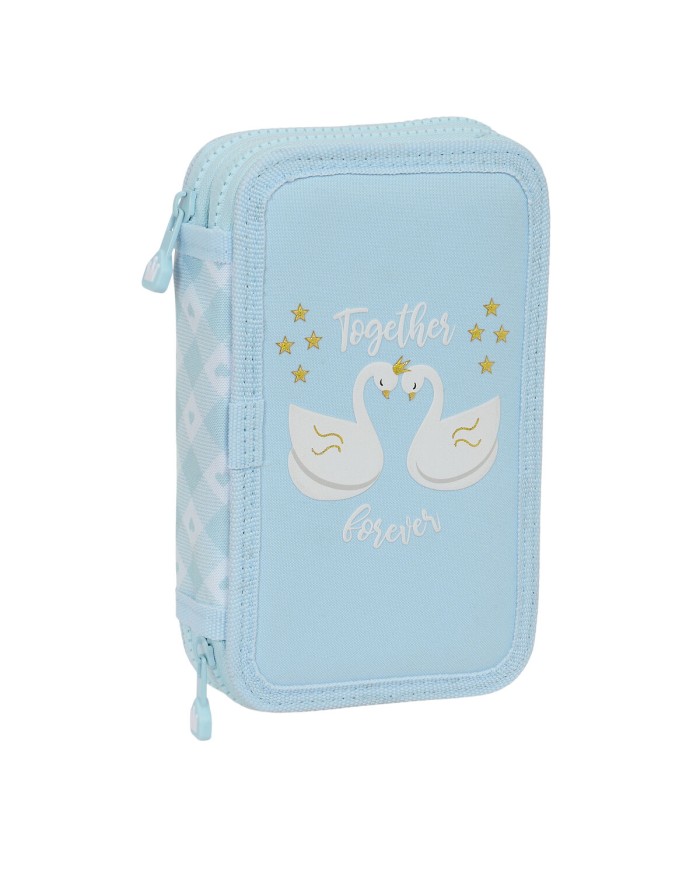 Astuccio Doppio Glow Lab Cisnes Azzurro 12.5 x 19.5 x 4 cm (28 Pezzi) Astuccio Doppio Glow Lab Cisnes Azzurro 12.5 x 19.5 x 4 cm (28 Pezzi)