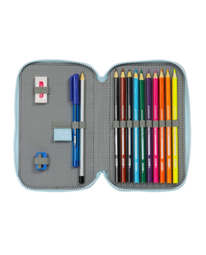 Astuccio Doppio Glow Lab Cisnes Azzurro 12.5 x 19.5 x 4 cm (28 Pezzi) Astuccio Doppio Glow Lab Cisnes Azzurro 12.5 x 19.5 x 4 cm (28 Pezzi)