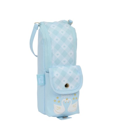 Astuccio Scuola Glow Lab Cisnes Azzurro Chiaro 6 x 21 x 6 cm Astuccio Scuola Glow Lab Cisnes Azzurro Chiaro 6 x 21 x 6 cm