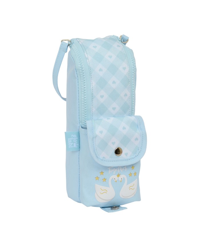 Astuccio Scuola Glow Lab Cisnes Azzurro Chiaro 6 x 21 x 6 cm Astuccio Scuola Glow Lab Cisnes Azzurro Chiaro 6 x 21 x 6 cm