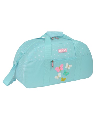 Borsa da Palestra Moos Butterflies Azzurro Chiaro 50 x 26 x 20 cm Borsa da Palestra Moos Butterflies Azzurro Chiaro 50 x 26 x 20 cm