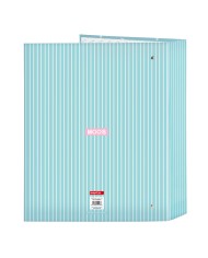 Raccoglitore ad anelli Moos Butterflies Azzurro A4 27 x 33 x 6 cm Raccoglitore ad anelli Moos Butterflies Azzurro A4 27 x 33 x 6 cm