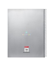 Agenda Benetton Silver Argentato A4 120 Fogli
