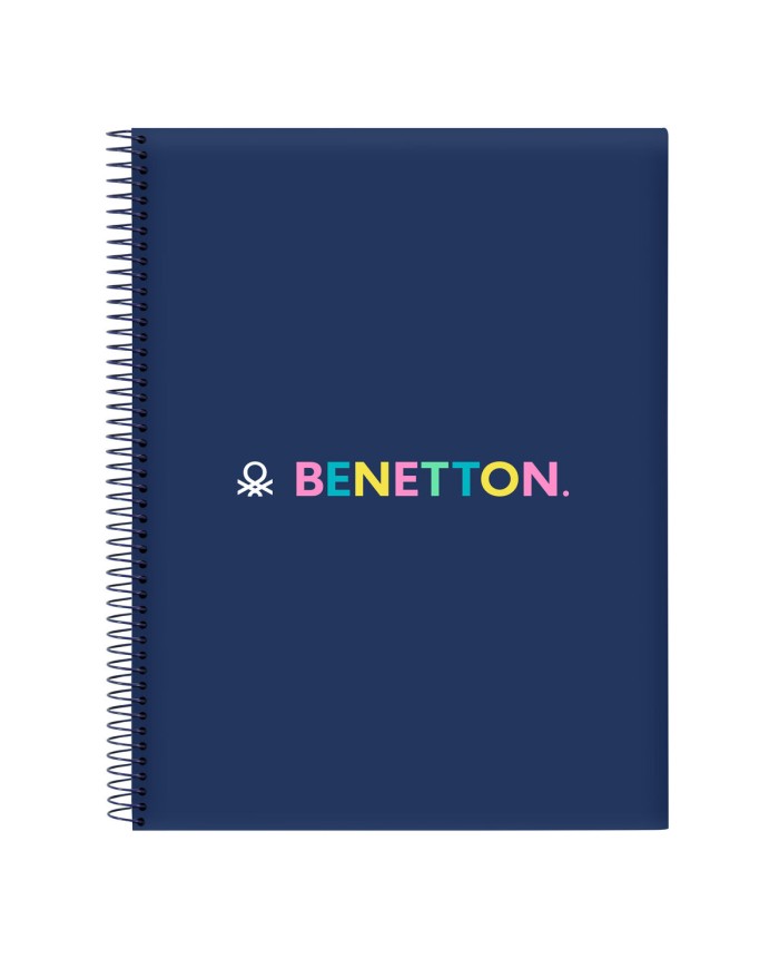 Agenda Benetton Cool Blu Marino A4 120 Fogli Agenda Benetton Cool Blu Marino A4 120 Fogli