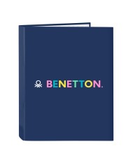 Raccoglitore ad anelli Benetton Silver Argentato A4 27 x 33 x 6 cm Raccoglitore ad anelli Benetton Silver Argentato A4 27 x 33 x 6 cm