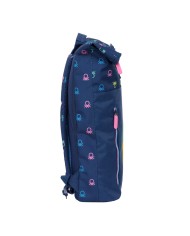 Zaino per Portatile Benetton Cool Blu Marino 28 x 42 x 13 cm Zaino per Portatile Benetton Cool Blu Marino 28 x 42 x 13 cm