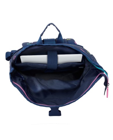 Zaino per Portatile Benetton Cool Blu Marino 28 x 42 x 13 cm Zaino per Portatile Benetton Cool Blu Marino 28 x 42 x 13 cm