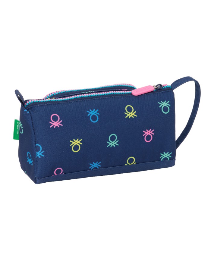 Astuccio per la Scuola con Accessori Benetton Cool Blu Marino 20 x 11 x 8.5 cm (32 Pezzi) Astuccio per la Scuola con Accessori Benetton Cool Blu Marino 20 x 11 x 8.5 cm (32 Pezzi)