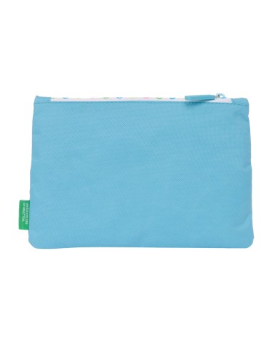 Astuccio Scuola Benetton Spring Blu cielo 23 x 16 x 3 cm Astuccio Scuola Benetton Spring Blu cielo 23 x 16 x 3 cm
