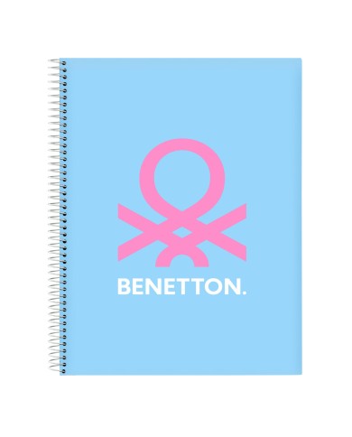 Agenda Benetton Spring Blu cielo A4 120 Fogli Agenda Benetton Spring Blu cielo A4 120 Fogli