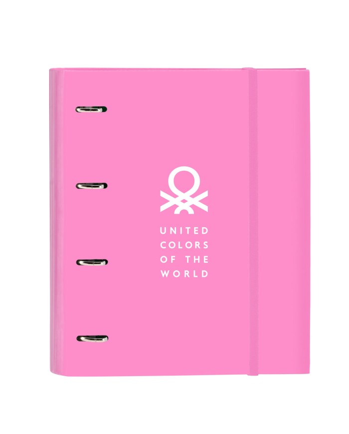 Raccoglitore ad anelli Benetton Spring Blu cielo 27 x 32 x 3.5 cm