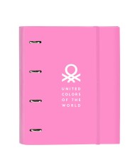 Raccoglitore ad anelli Benetton Spring Blu cielo 27 x 32 x 3.5 cm