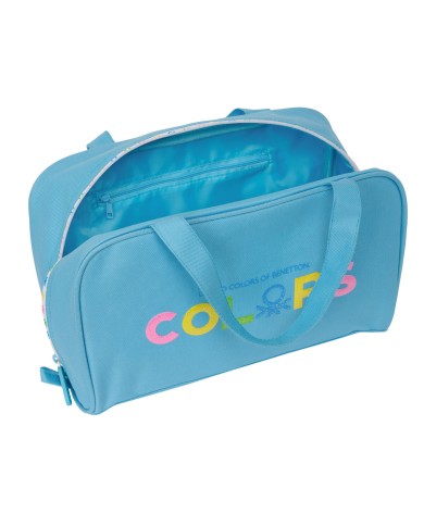 Necessaire per la Scuola Benetton Spring Blu cielo 31 x 14 x 19 cm Necessaire per la Scuola Benetton Spring Blu cielo 31 x 14 x 19 cm