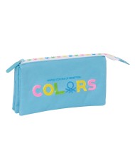 Portaoggetti Doppio Benetton Spring Blu cielo 21 x 8 x 6 cm