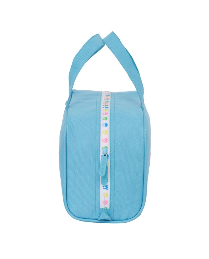 Necessaire per la Scuola Benetton Spring Blu cielo 31 x 14 x 19 cm