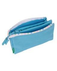 Portaoggetti Triplo Benetton Spring Blu cielo 22 x 12 x 3 cm