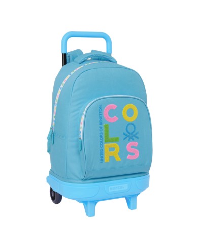Zaino Scuola Benetton Spring Blu cielo 33 x 45 x 22 cm Zaino Scuola Benetton Spring Blu cielo 33 x 45 x 22 cm