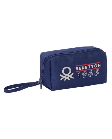 Astuccio Scuola Benetton Varsity Grigio Blu Marino 22 x 10 x 10 cm Astuccio Scuola Benetton Varsity Grigio Blu Marino 22 x 10 x 10 cm