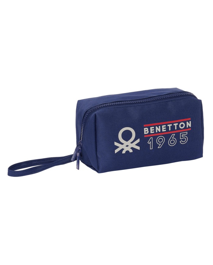 Astuccio Scuola Benetton Varsity Grigio Blu Marino 22 x 10 x 10 cm Astuccio Scuola Benetton Varsity Grigio Blu Marino 22 x 10 x 10 cm