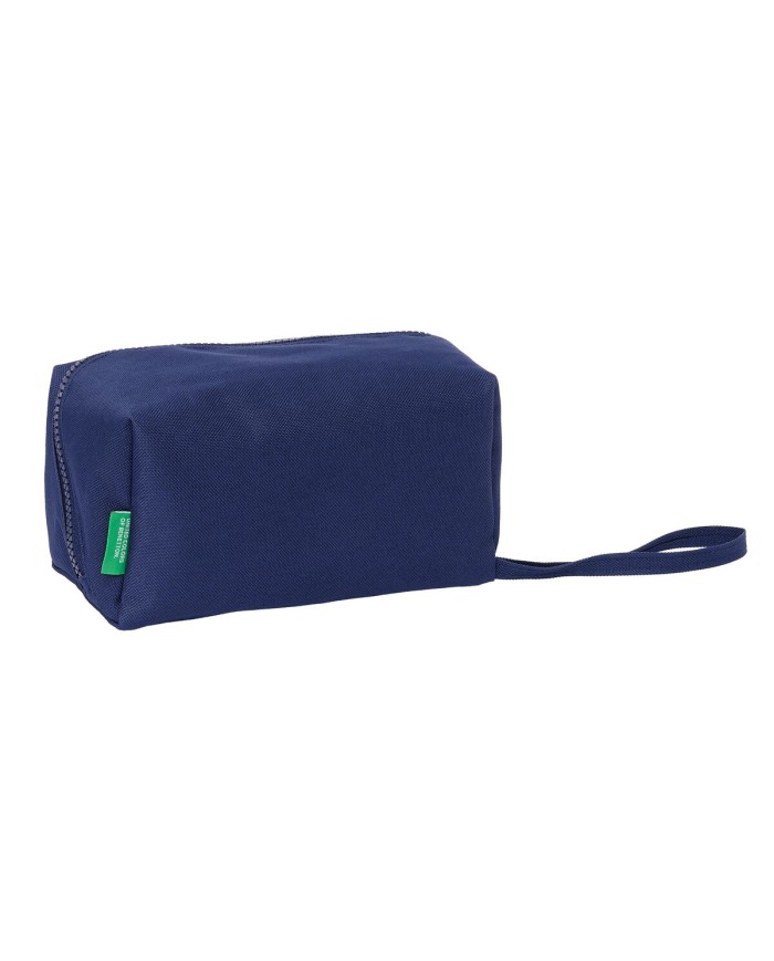 Astuccio Scuola Benetton Varsity Grigio Blu Marino 22 x 10 x 10 cm Astuccio Scuola Benetton Varsity Grigio Blu Marino 22 x 10 x 10 cm