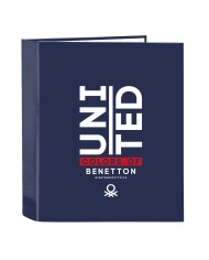 Raccoglitore ad anelli BlackFit8 Blu Marino A4 27 x 33 x 6 cm