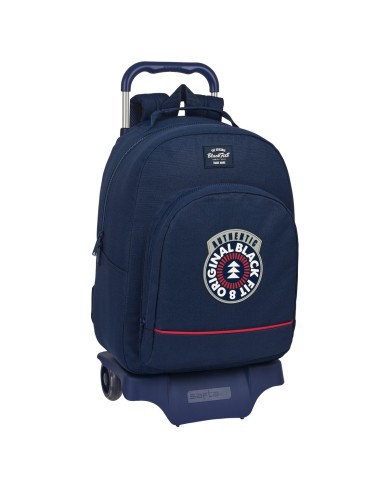 Trolley per la Scuola BlackFit8 Blu Marino 32 x 42 x 15 cm Trolley per la Scuola BlackFit8 Blu Marino 32 x 42 x 15 cm