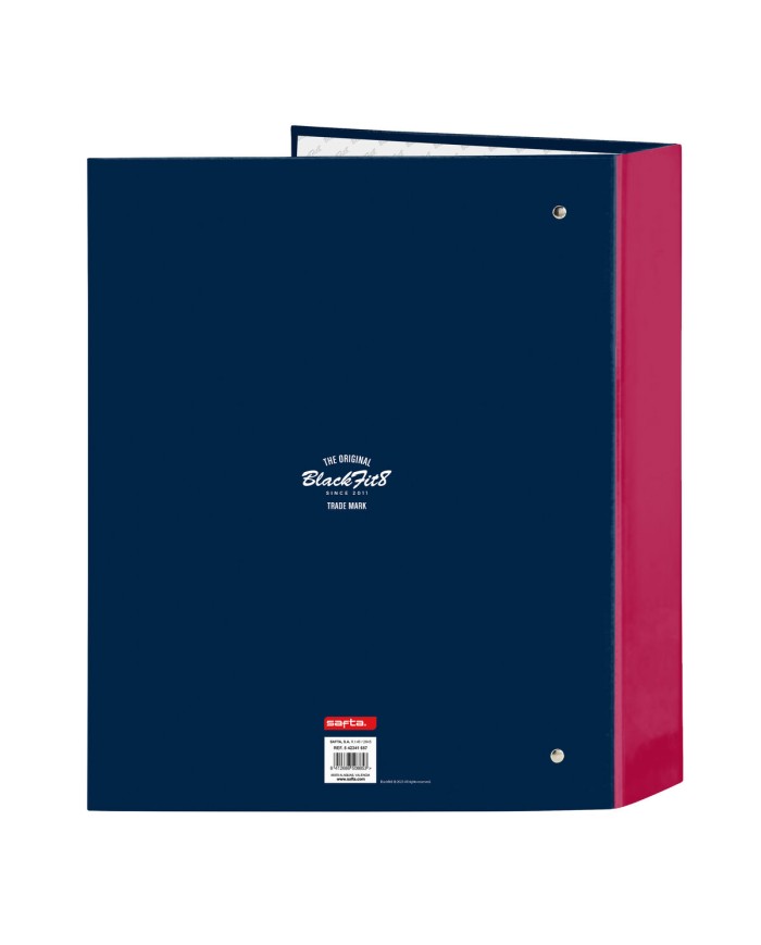 Raccoglitore ad anelli BlackFit8 Blu Marino A4 27 x 33 x 6 cm