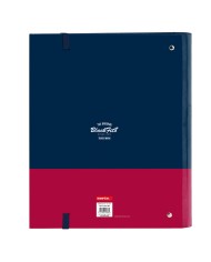 Raccoglitore ad anelli BlackFit8 Blu Marino 27 x 32 x 3.5 cm