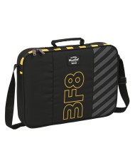 Borsa per la scuola BlackFit8 Zone Nero 38 x 28 x 6 cm Borsa per la scuola BlackFit8 Zone Nero 38 x 28 x 6 cm