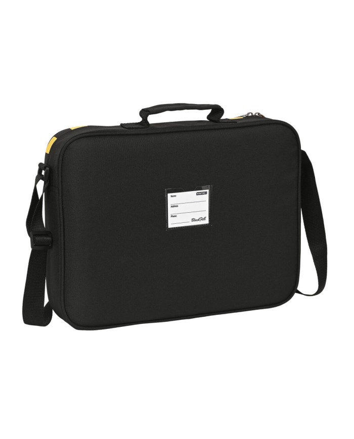 Borsa per la scuola BlackFit8 Zone Nero 38 x 28 x 6 cm Borsa per la scuola BlackFit8 Zone Nero 38 x 28 x 6 cm